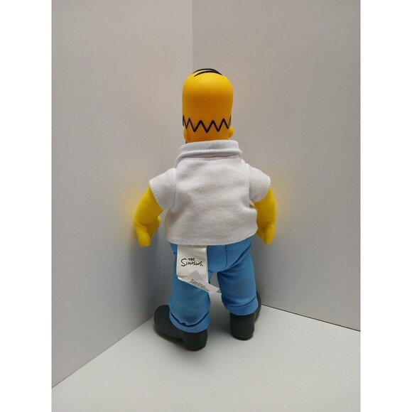 HOMER SIMPSON Jakks Pacific 2024 Plush Collectible Figure The Simpsons - Picture 3 of 6